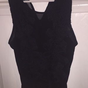 Black Lace Body Suit
